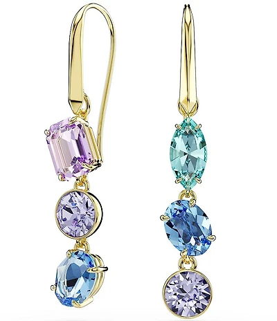 Swarovski Gema Multi Drape Linear Earrings