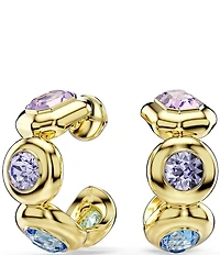 Swarovski Gema Multi Stone Hoop Earrings