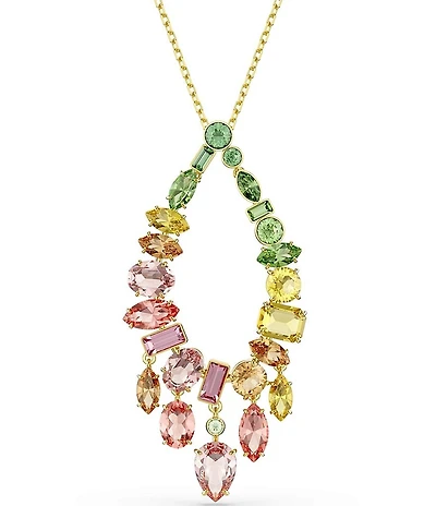 Swarovski Gema Multicolored Crystal Long Pendant Necklace