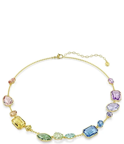 Swarovski Gema Ombre Multicolored Crystal Collar Necklace
