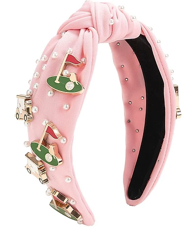 Sweet Wink Girls Golf Gemstone Headband