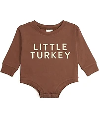 Sweet Wink Baby Long Sleeve Little Turkey Thanksgiving Romper