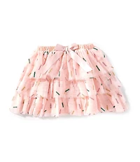 Sweet Wink Baby/Little/Big Girls Birthday Girl Glitter-Sprinkle Tiered Tutu Skirt