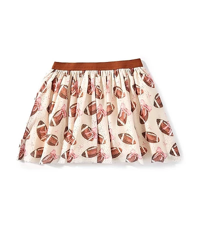 Sweet Wink Baby/Little/Big Girls Football Cutie Tutu Skirt