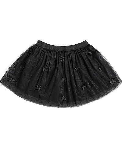 Sweet Wink Girls Bow Embellished Tutu Skirt