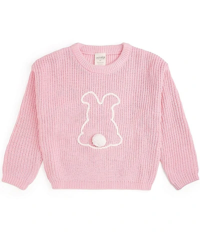 Sweet Wink Girls Hand-Embroidered Bunny Sweater
