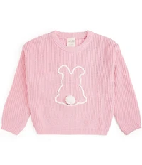 Sweet Wink Girls Hand-Embroidered Bunny Sweater