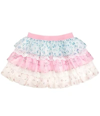 Sweet Wink Girls Lace/Tulle Tiered Tutu Skirt
