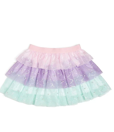 Sweet Wink Girls Mermaid Faux-Pearl-Embellished Tutu