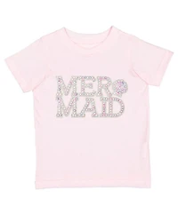 Sweet Wink Girls Mermaid Pearl Short Sleeve T-Shirt