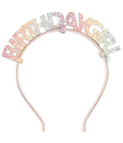 Sweet Wink Girls Rainbow Birthday Girl Headband