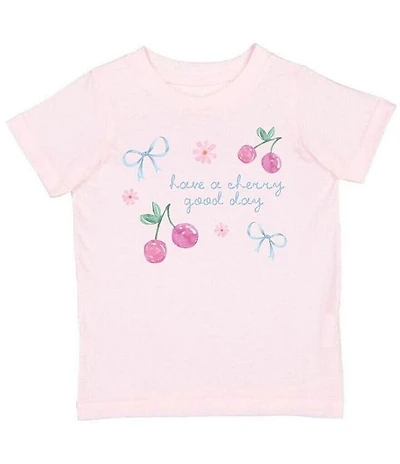 Sweet Wink Girls Short-Sleeve Cherry Good Day T-Shirt