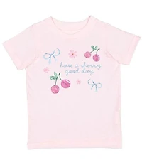 Sweet Wink Girls Short-Sleeve Cherry Good Day T-Shirt