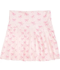 Sweet Wink Little Girl Pink Bow Athletic Skorts