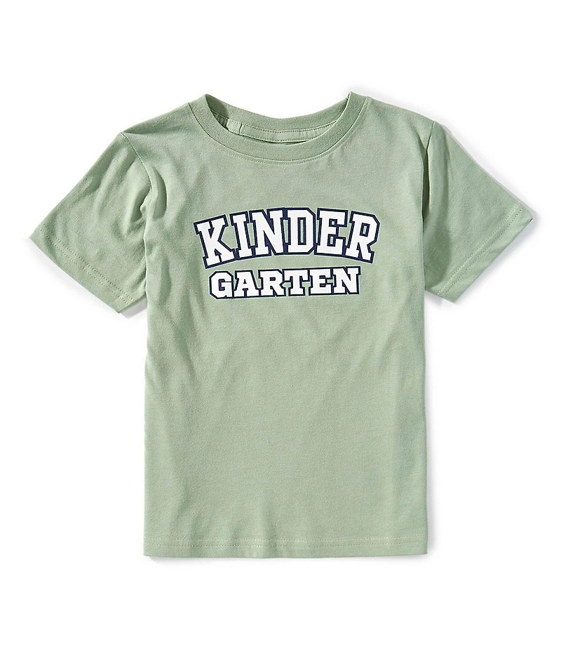 Sweet Wink Little Girls Short Sleeve Kindergarten Varsity T-Shirt