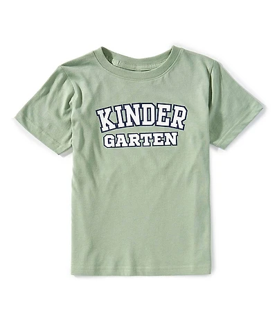 Sweet Wink Little Girls Short Sleeve Kindergarten Varsity T-Shirt