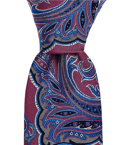 Ted Baker London Adeline Paisley Traditional Woven Silk Tie