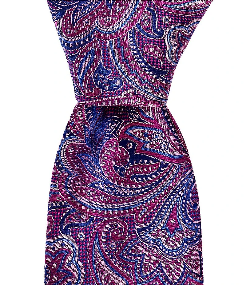Ted Baker London Woodland Paisley 3.125#double; Silk Tie