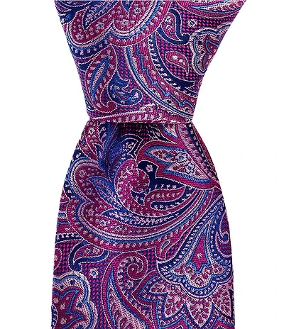 Ted Baker London Woodland Paisley 3.125#double; Silk Tie