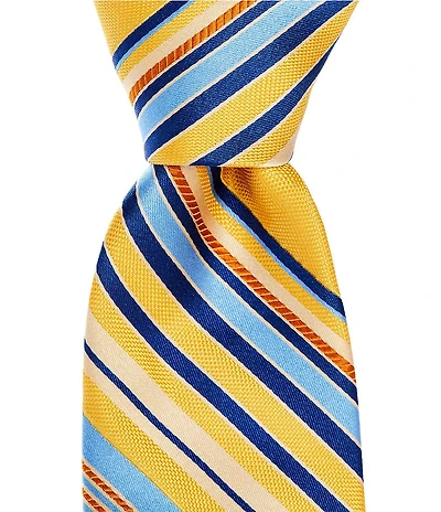 Ted Baker London Yardley Satin Stripe Traditional Silk Tie