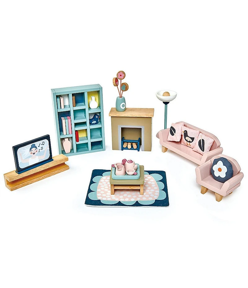 Tender Leaf Toys Dollhouse Sitting Room Furniture