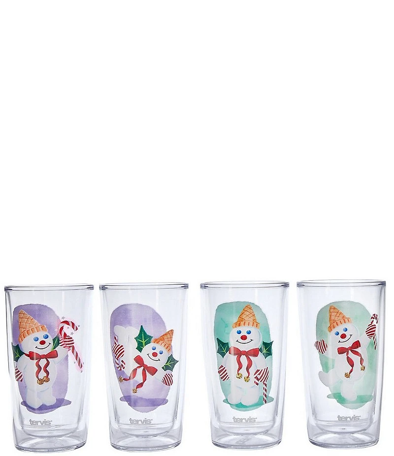 Tervis Tumblers Mr. Bingle Novelty Tumblers with Lid, Set of 4