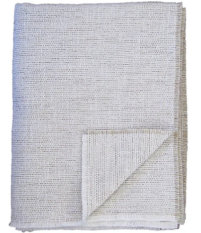 The Art of Home from Ann Gish Macau Raw-Edge Throw