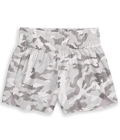 The North Face Little/Big Girls Long Sleeve Class V Pathfinder Camouflage Printed Shorts