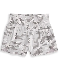 The North Face Little/Big Girls Long Sleeve Class V Pathfinder Camouflage Printed Shorts
