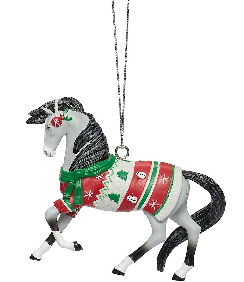 The Trail of Painted Ponies Christmas Sweater Collectible Ornament