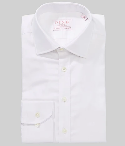 Thomas Pink Tailored Fit Spread Collar Dress Shirt