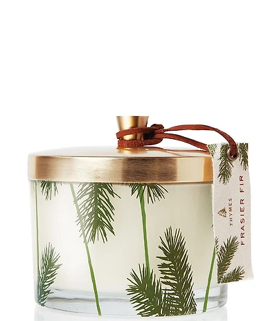 Thymes Frasier Fir Pine Needle 3-Wick Candle, 11.5 oz.