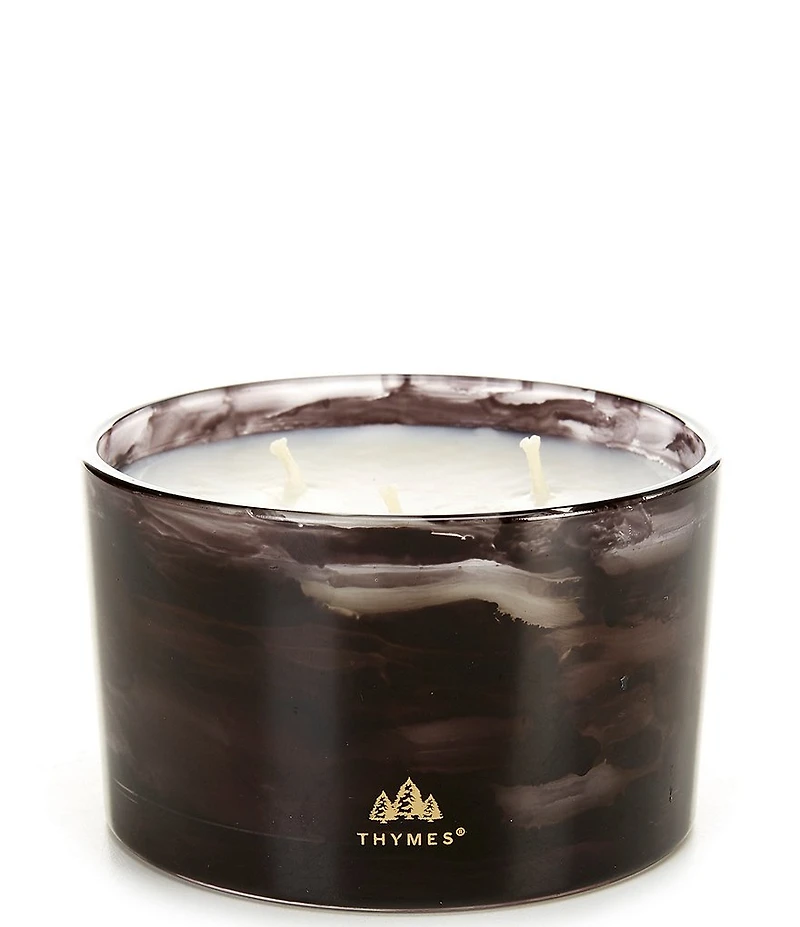 Thymes Noir Woods 3-Wick Poured Candle, 18oz.