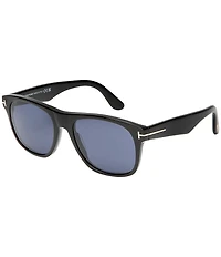 TOM FORD Men's Marlon 55mm Square Sunglasses