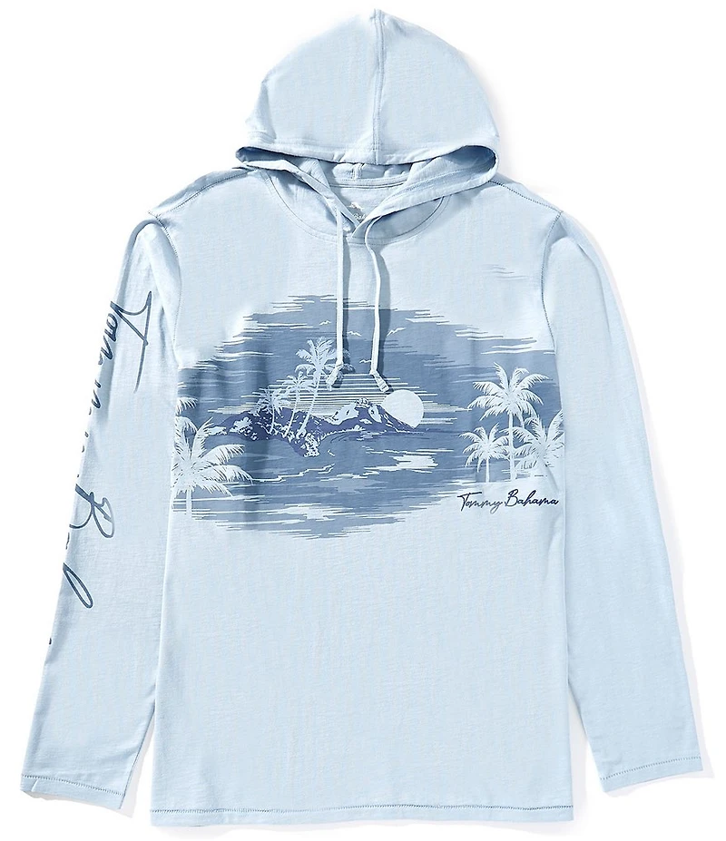 Tommy Bahama Big & Tall Azul Haze Lux Hoodie T-Shirt