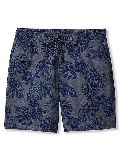 Tommy Bahama Big & Tall Azule Linen 10#double; Inseam and 11#double; Inseam Shorts