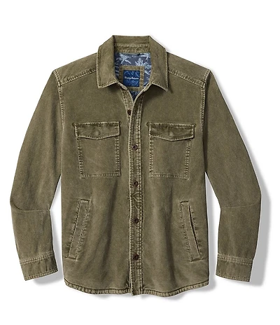 Tommy Bahama Big & Tall Camden Cord Shirt Jacket