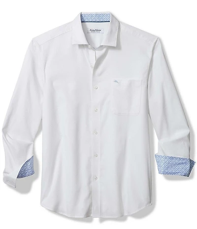 Tommy Bahama Big & Tall IslandZone Sarasota Stretch Ventura Coast Long Sleeve Woven Shirt