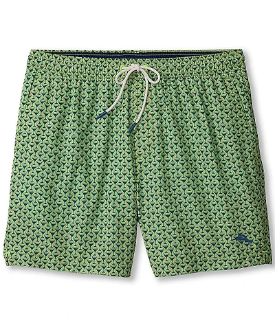 Tommy Bahama Big & Tall Naples Teeny Martini 6#double; and 7#double; Inseam Swim Trunks