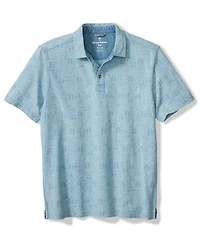 Tommy Bahama Big & Tall Palm Tini Short Sleeve Polo Shirt