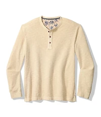 Tommy Bahama Big & Tall Port Oasis Long Sleeve Henley Shirt
