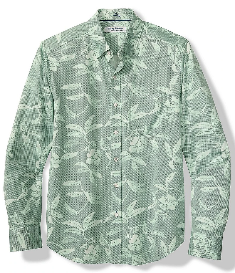 Tommy Bahama San Lucio Gardenia Long Sleeve Woven Shirt