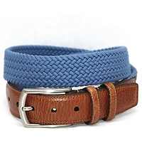 Torino Leather Company Italian Woven Cotton Stretch Belt