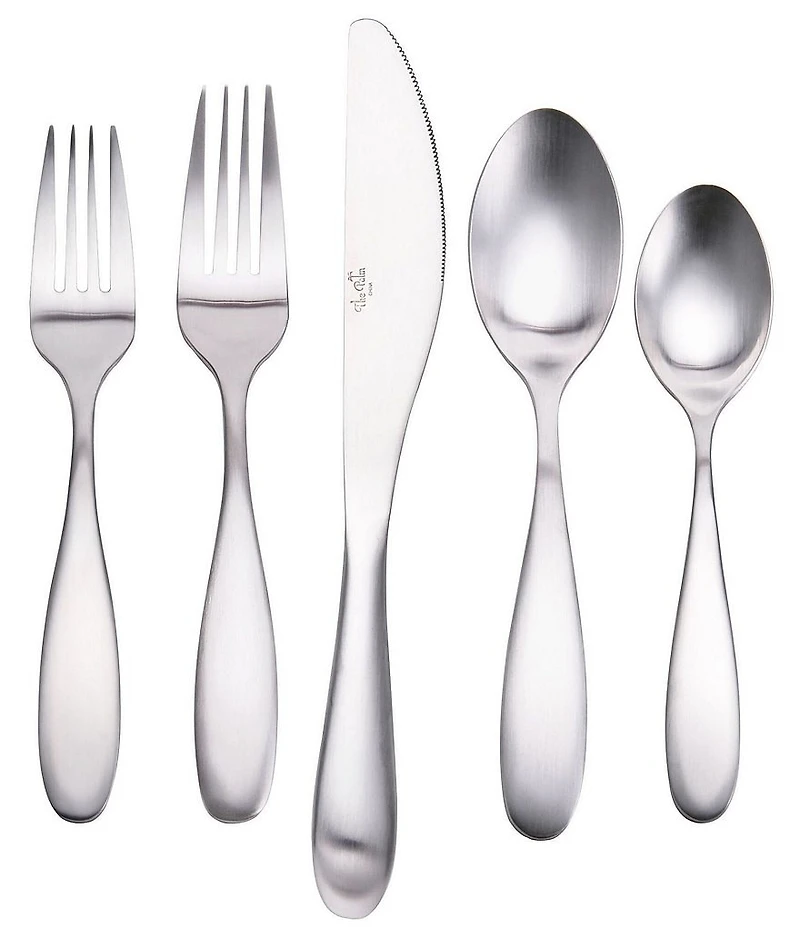 Towle Silversmiths Alpine 20-Piece Stainless Steel Flatware Set