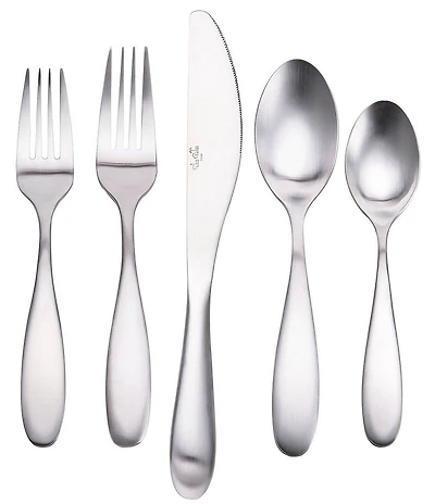 Towle Silversmiths Alpine 20-Piece Stainless Steel Flatware Set