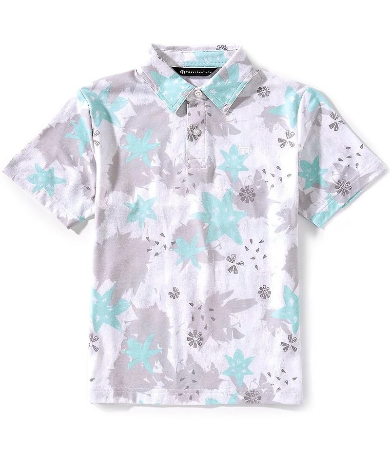 TravisMathew Big Boys 8-20 Trek Tide Polo Shirt