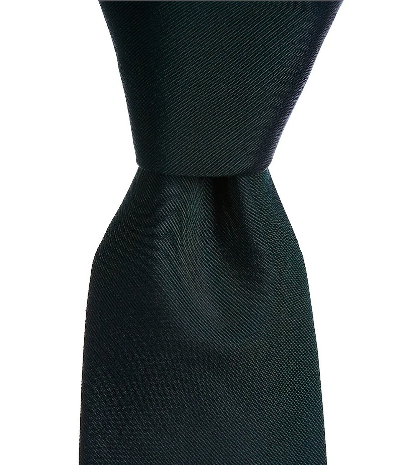 Tre Vero 3#double; Solid Green Tie