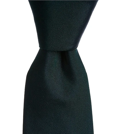 Tre Vero 3#double; Solid Green Tie