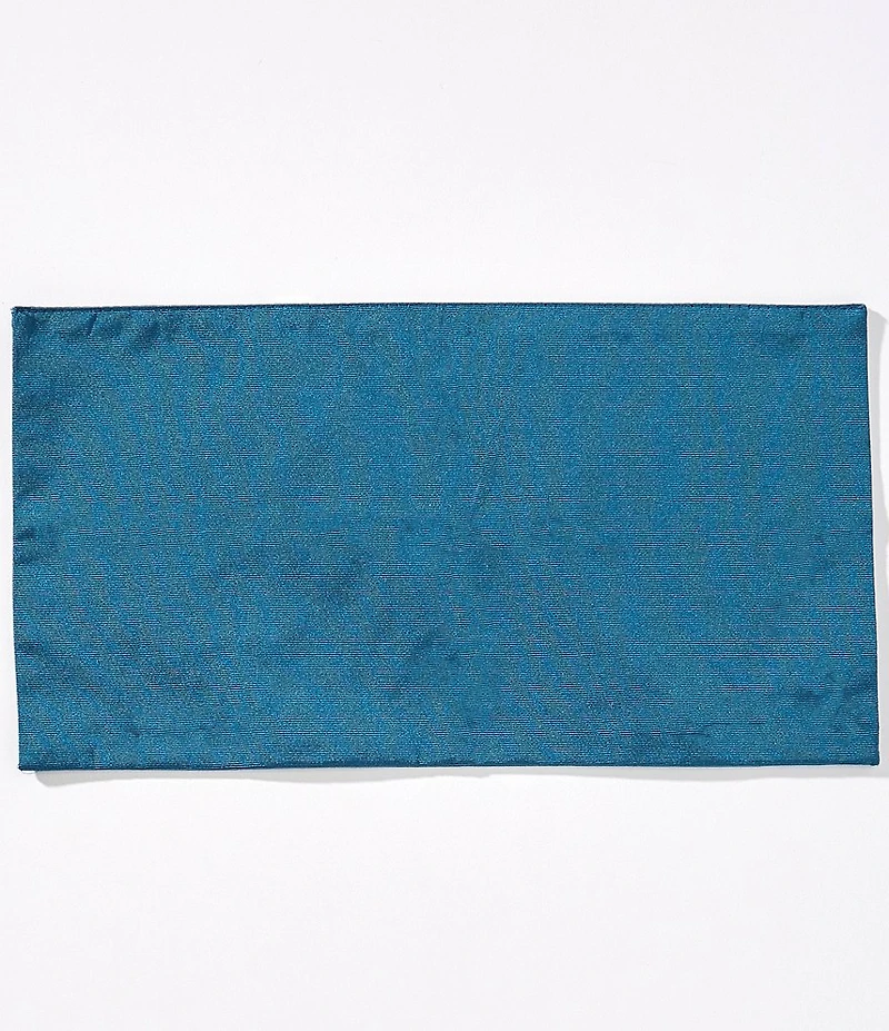 Tre Vero Solid Blue Perfect Pocket Square