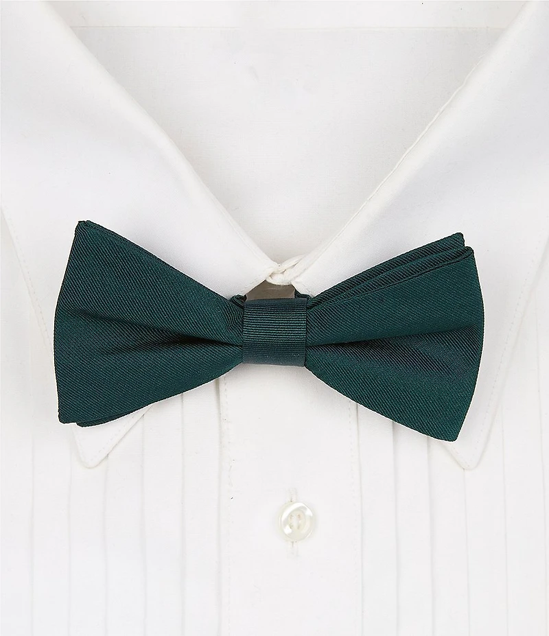 Tre Vero Solid Green Bow Tie